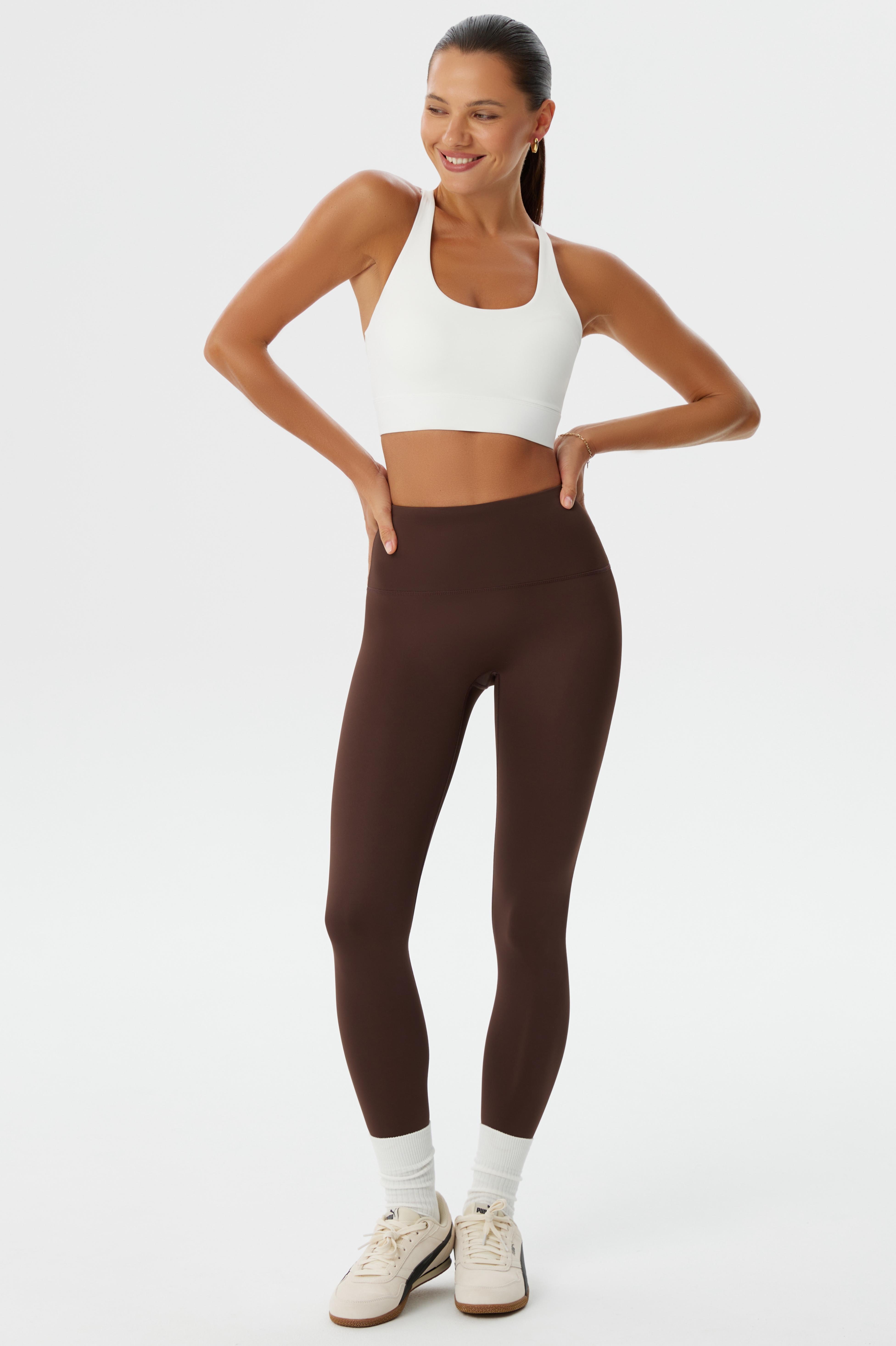 Леггинсы Sport (Коричневый, XL)